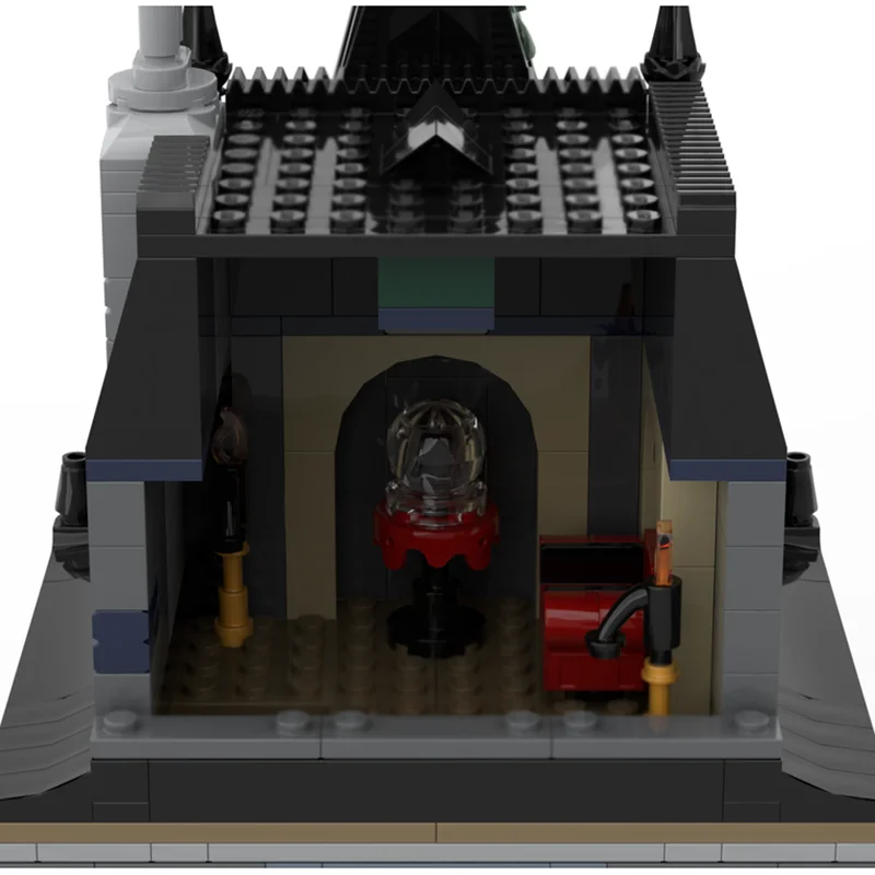 Stadt Street View Modell Moc Gebäude Ziegel Modulare Stadthaus Produkt Modell Technologie Blöcke Weihnachten DIY Spielzeug Bau Geschenk