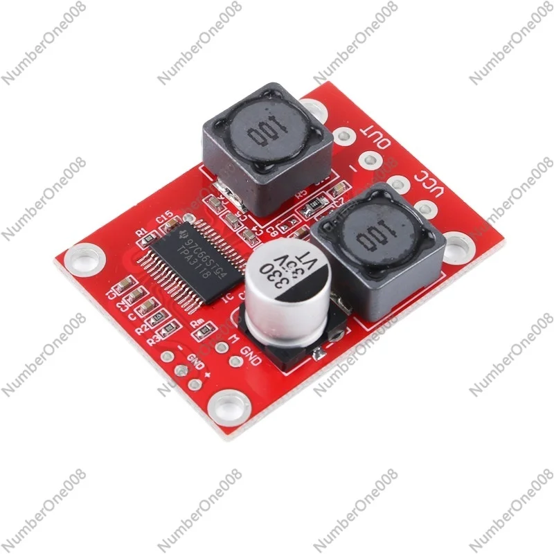 50W Mono Digital Amplifier Board, DC Audio Power Amp Module for 5V 12V 24V Sound System