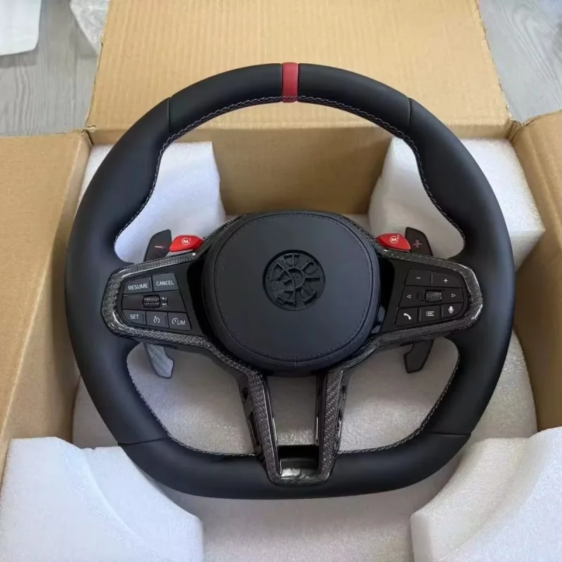 Blue Thread For BMW G02 G05 G06 G20 G21 G22 G26 G29 G80 G81 G82 G87 F40 I4 M40i M340i M135i X3 X4 X5 X6 Car Steering Wheel