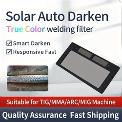 Solar Auto Darken Shading Welder Eyes Mask Helmet Eyes Goggle/Welder Glasses for ARC TIG MMA MIG MAG True Color Welding Machine