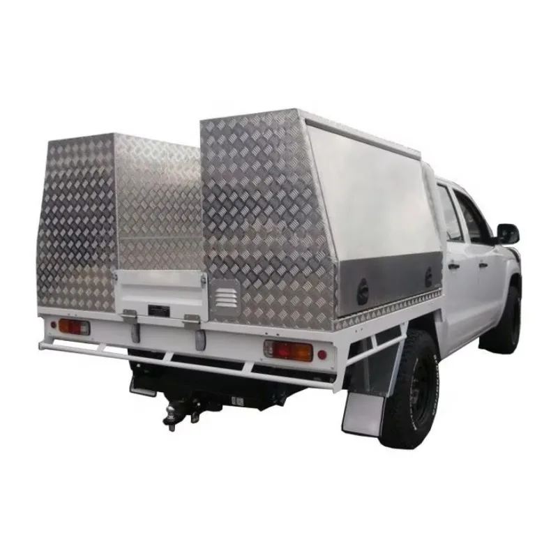 

Aluminum Tool Box for UTE and Camper Trailers Heavy Jack off Aluminium UTE Canopies