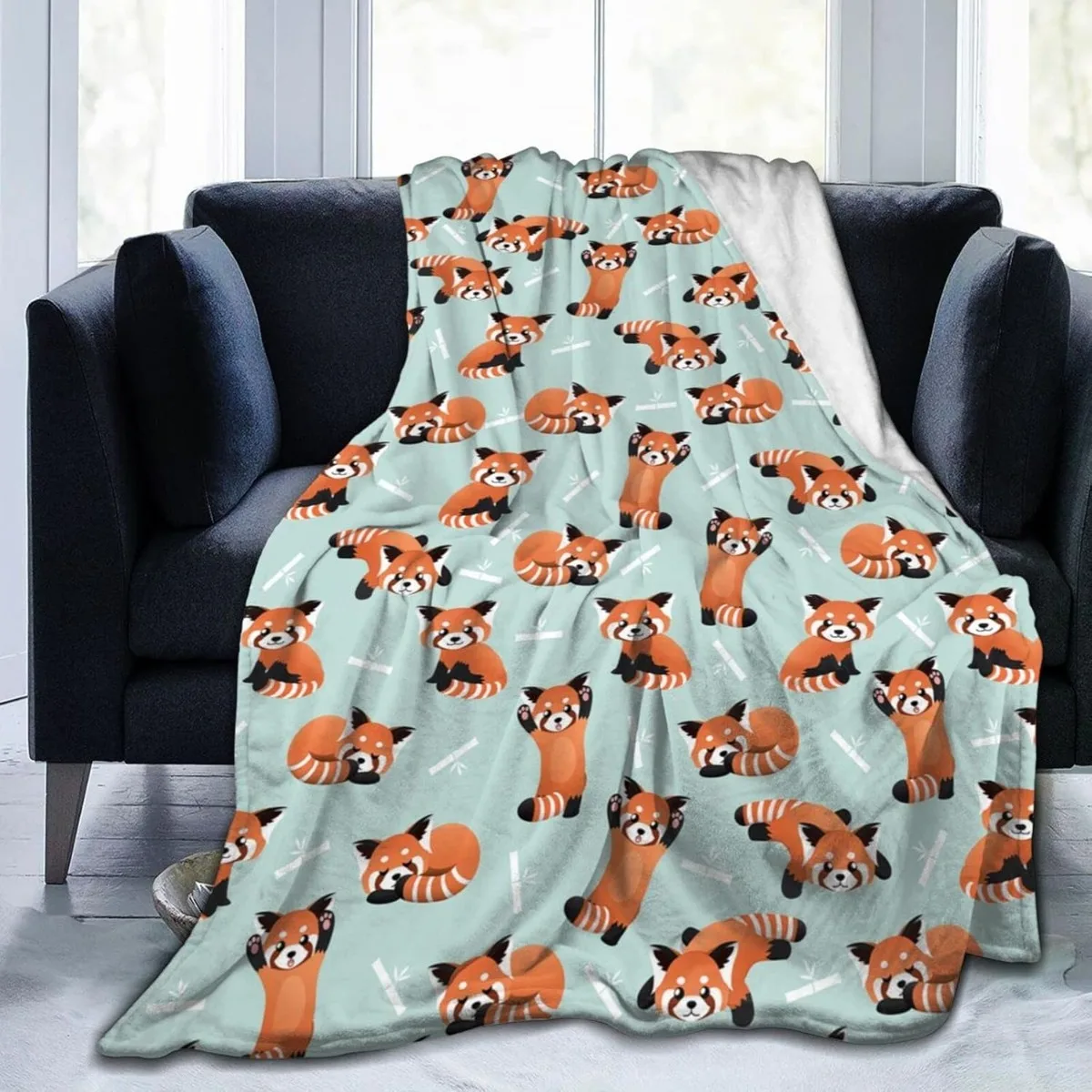 Cat Blanket Super Soft Flannel Throw Blanket Dog Gifts for Animal Lovers Cozy Lightweight Blankets for Women Kids Adults