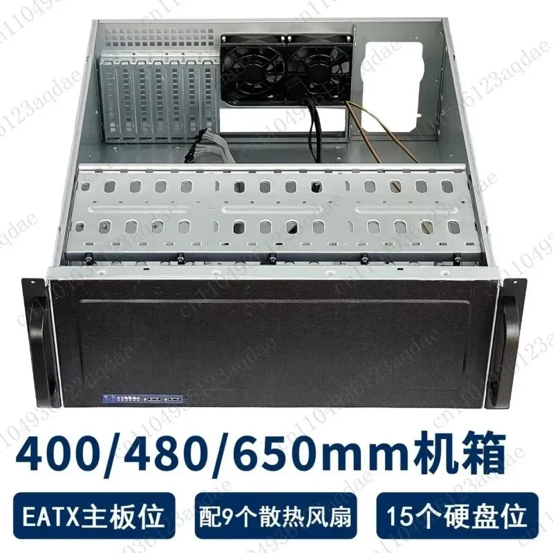 New4U Server Chassis 15 Hard Disk Bits 650mm1U2U Industrial Control Rack Storage Chassis