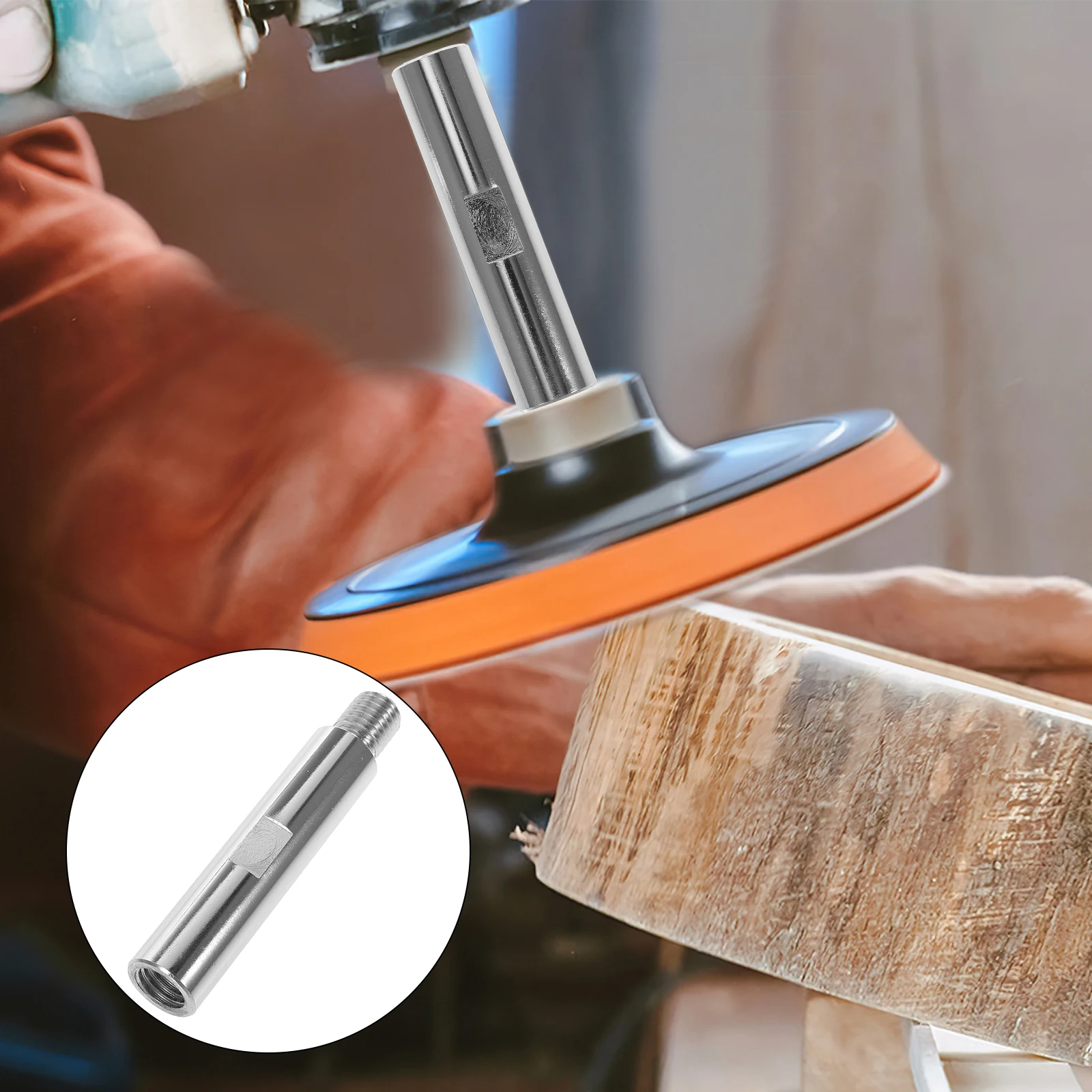 

Angle Extension Rotary Polisher Adapter Swivel Shaft Connector Accessories For Polishing Machine Grind Tool Angle Grinder