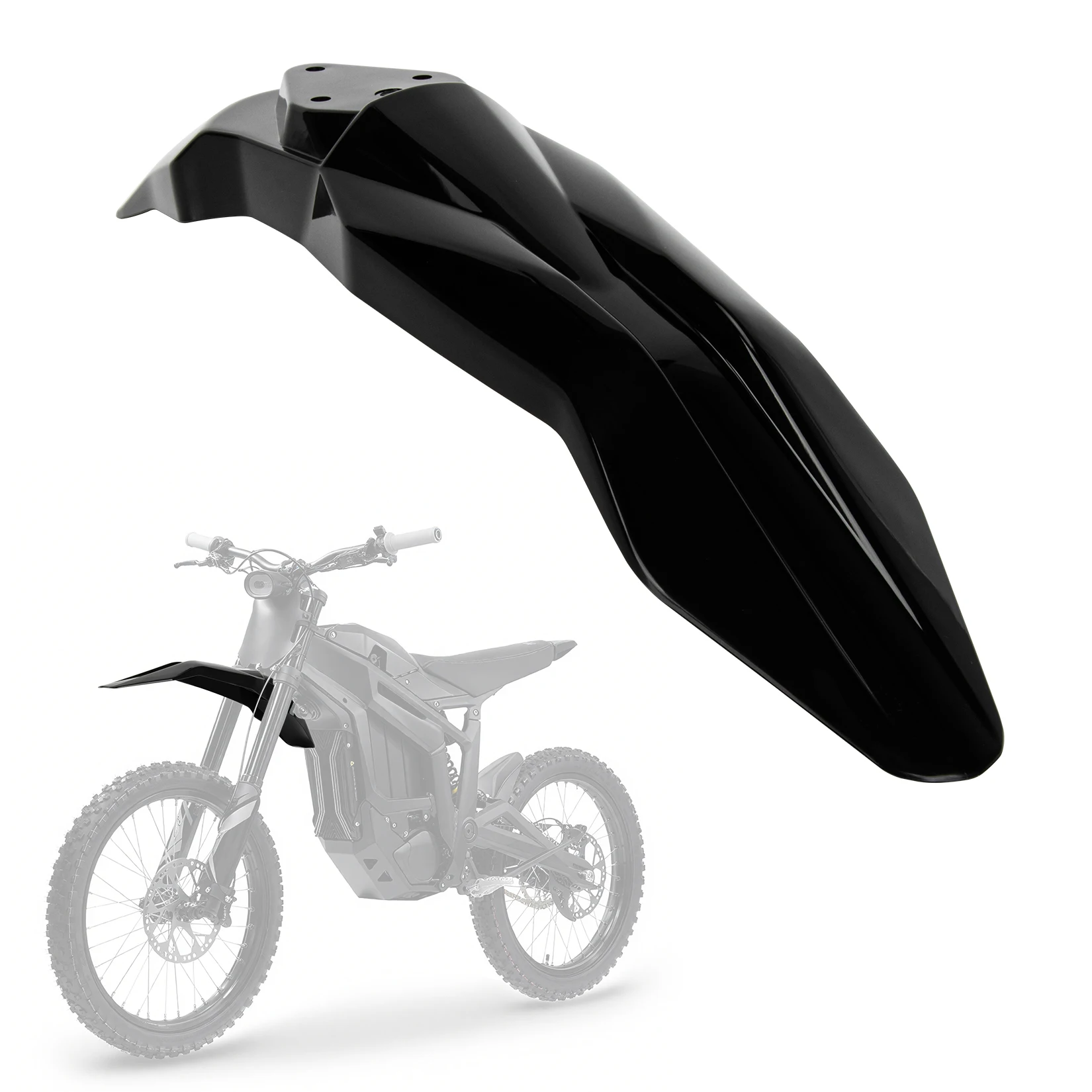 Motorrad-Vorderkotflügel für Talaria Vorderer Schmutzfänger für Talaria Sting MX3 MX4 MX5 Elektrisches Dirt Bike Kunststoff-Zubehör
