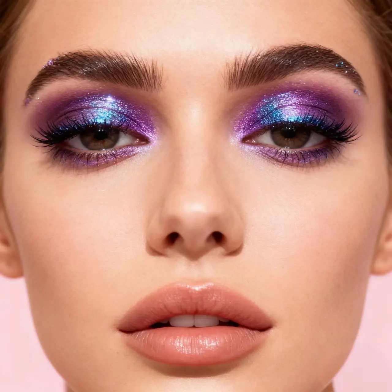 Glitter iluminador, glitter corporal de alto brilho, glitter para os olhos, adequado para mulheres, suprimentos de férias