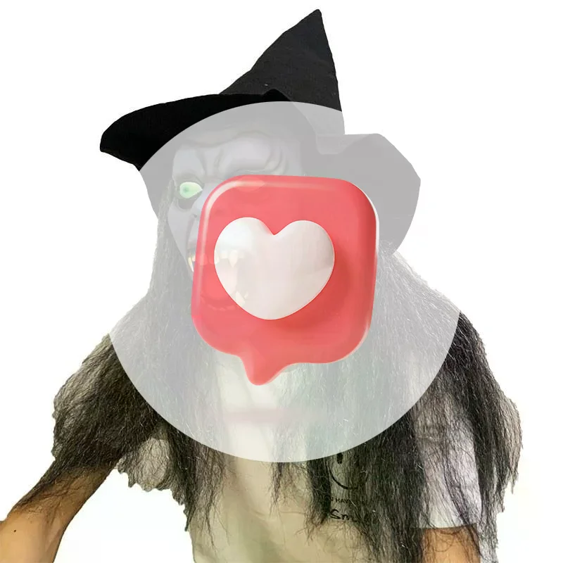 Masque extraterrestre tête de cochon d'halloween, masque de fête Cosplay, casque NPC, farces amusantes, couvre-chef de terreur, accessoires de Costume de fête de Bar