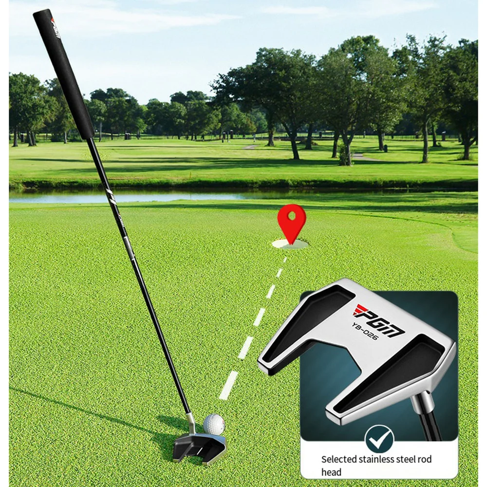 PGM-Standing Golf Putter, Low Center of Gravity, Stable Stainless Steel Shaft, Golf Club Supplies, TUG054