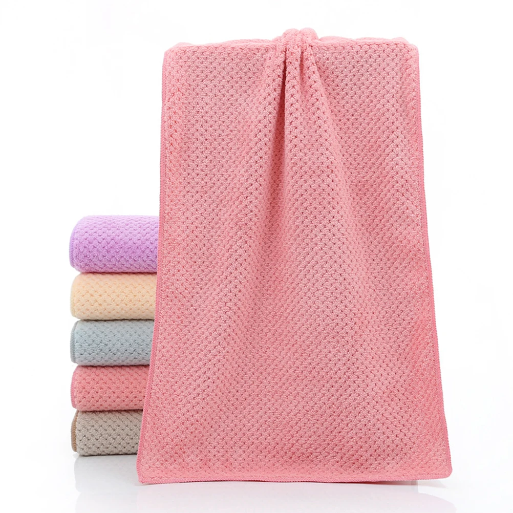 

5pcs Beauty Towel Soft Bath Coral Fleece Water Absorption Towels for Home Hotel Barber Shop Salon Material Safe