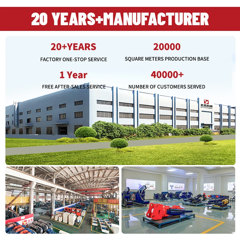 Taladro de tierra compatible con excavadora con motor como componente central