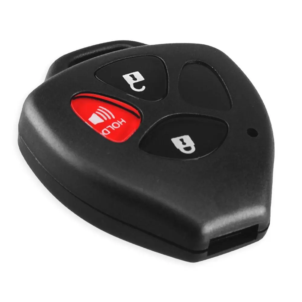 Guscio chiave a distanza per auto 2/3/4 pulsanti vuoto senza lama custodia per Toyota/Camry/Corolla/RAV4/Avalon/Venza 2007 2008 2009 2010 2011