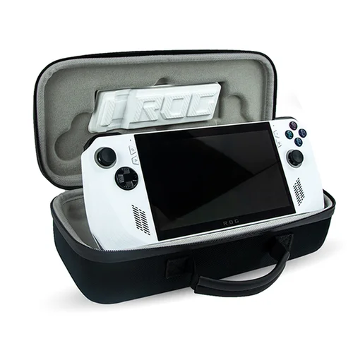 Imagen 2 del producto Nueva bolsa de Estuche de transporte portátil de EVA dura, bolsa de almacenamiento de Estuche De Viaje protectora a prueba de golpes para accesorios de consola Asus ROG Ally X