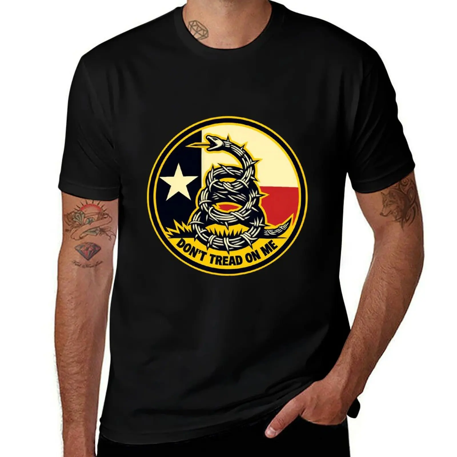 

Don't Tread on Me - Texas T-Shirt t shirt man plain man t shirt graphic T-Shirt