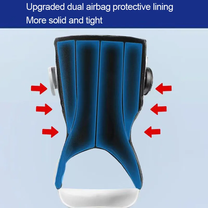 1PC Medical Ankle Stabilizer Brace - Adjustable Inflatable Drop Foot Orthosi Brace - For Hemiplegia Patient Stroke Walking