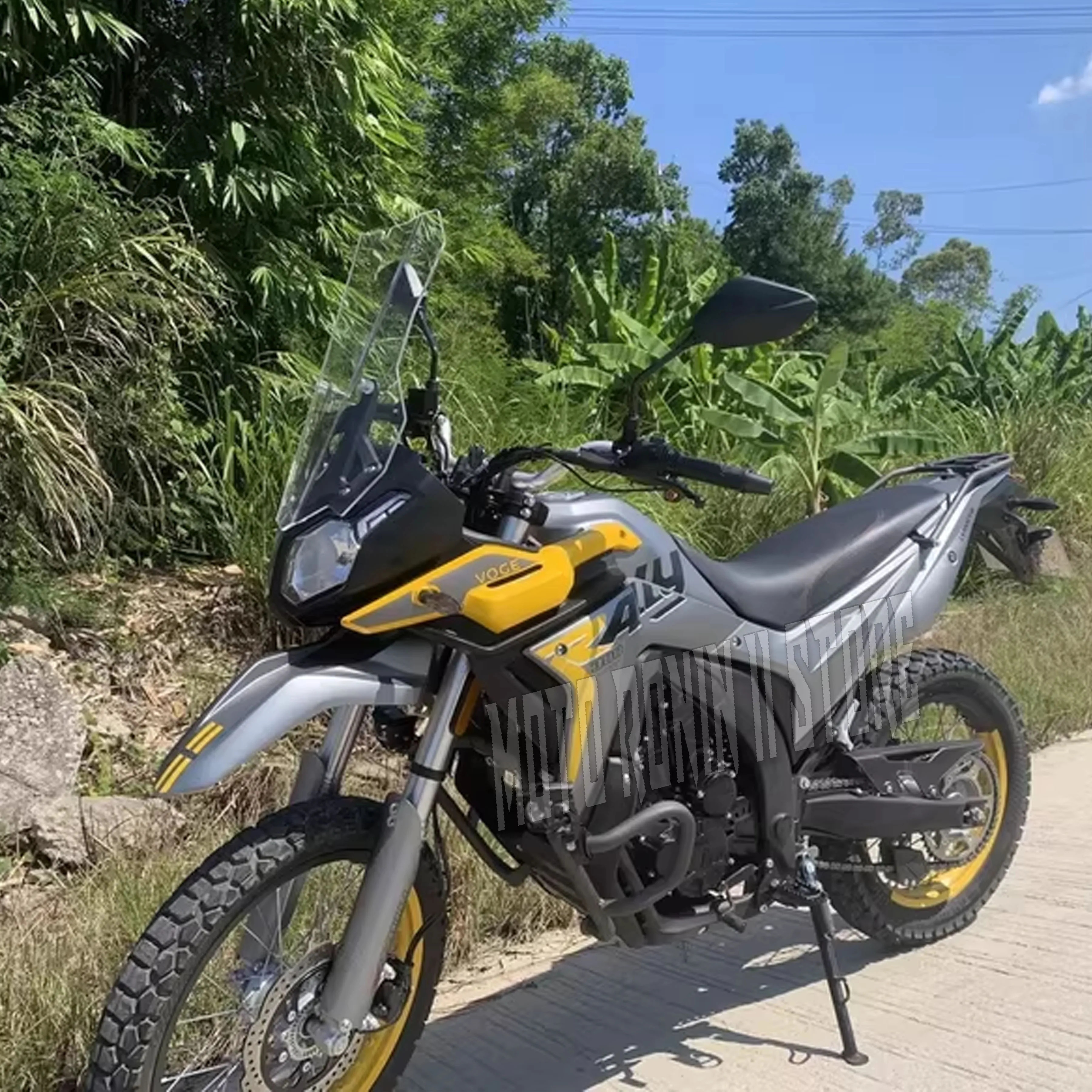 Newly upgraded windshield windshield assembly suitable for VOGE Rally300 300GY motorcycles Sturdy and stylish