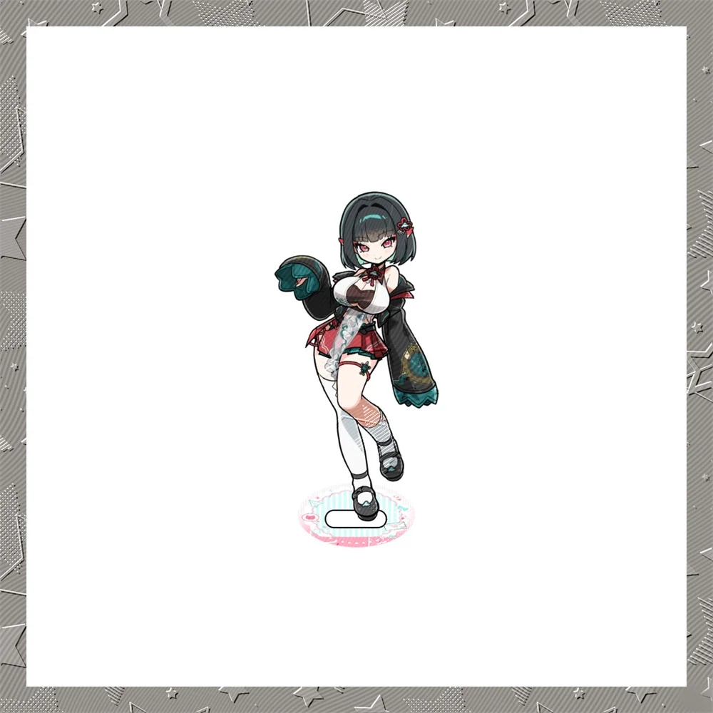 Merry Christmas 10CM HOT Anime hololive VTuber Acrylic Stand Model keychain Characters Ornament Accessories Good Christmas Gifts