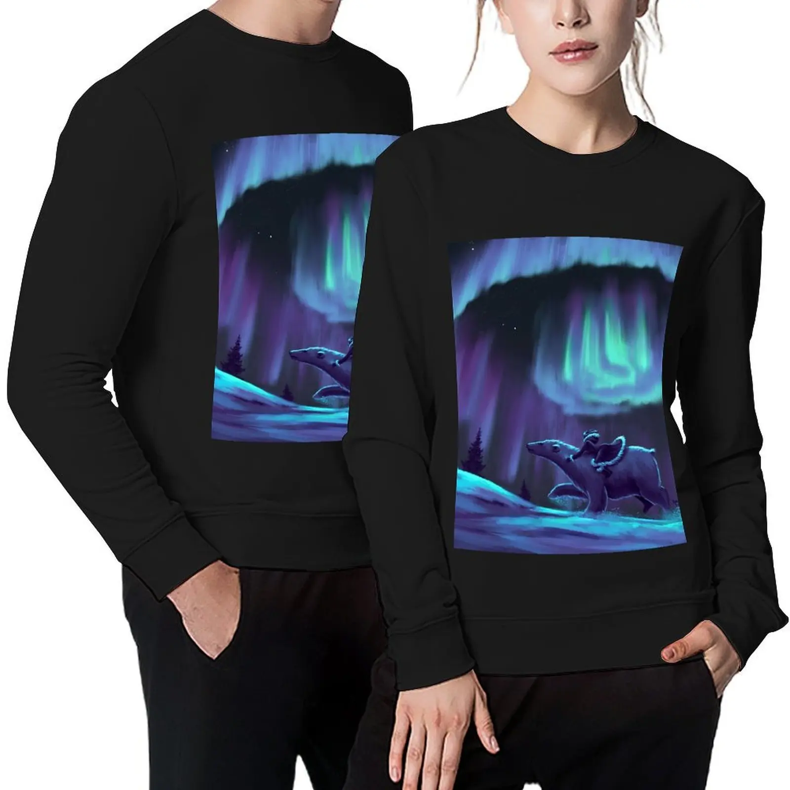 

His Dark Materials - Fan Art Pullover korean clothes men's clothing autumn new products korean style clothes sweatshirts men