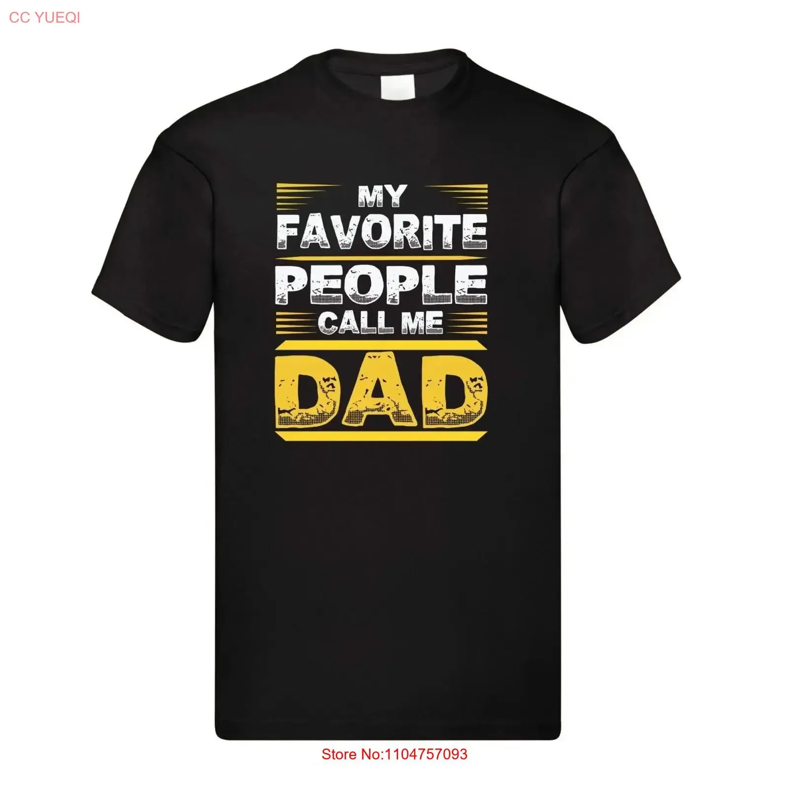 Camiseta negra para adultos con la frase 'Mis personas favoritas me llaman papá', divertida, conmovedora, vintage, lavada, unisex, estilo streetwear, elástica y suave.