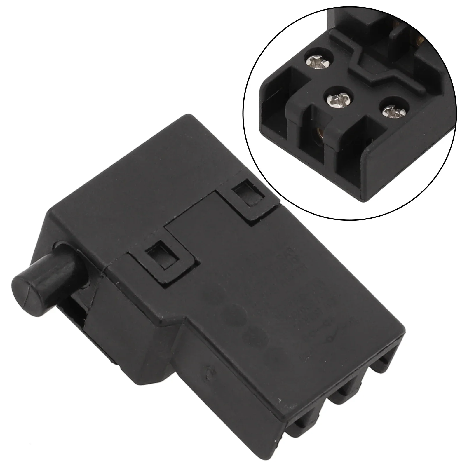 

Упрощение обслуживания циркулярных пил благодаря эффективно разработанному нажимному переключателю, совместимому с несколькими моделями.