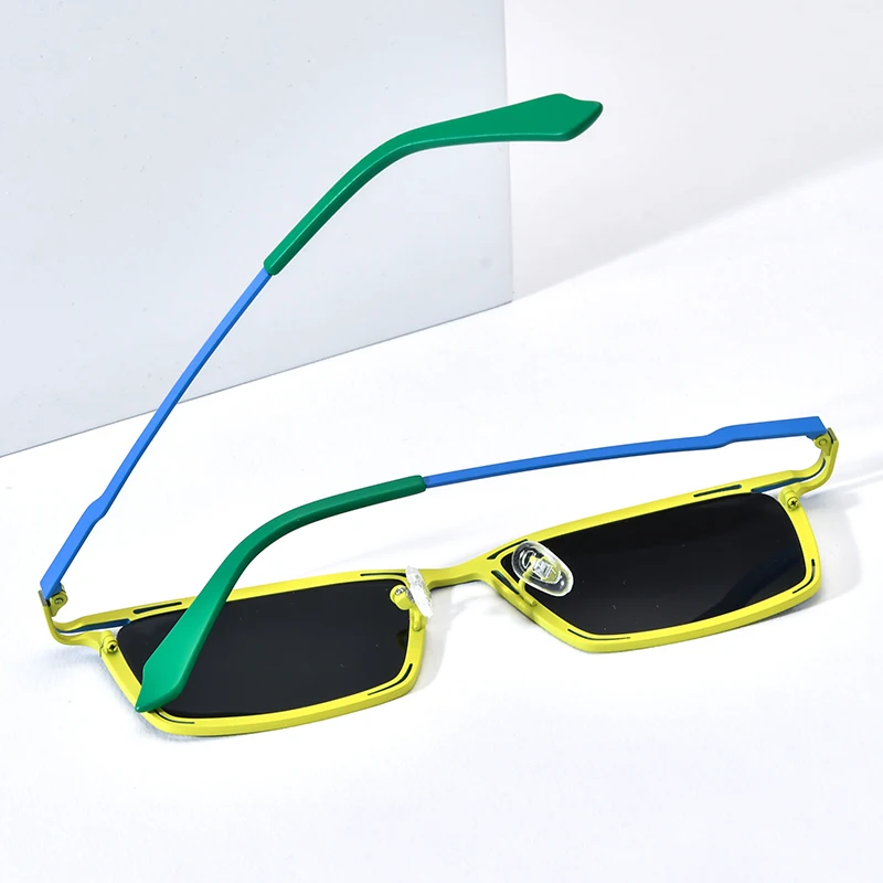 FONEX Titanium Sunglasses Women New in Trendy Brand Design Polarized Sun Glasses High Quality Japanese Square Shades 85804