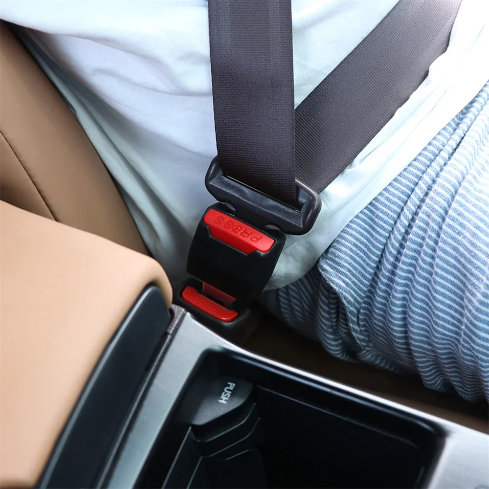 Car Seat Belt Clip Extender Safety Plug Thick Insert Socket Extender Safety Buckle Seatbelt Lock Buckle