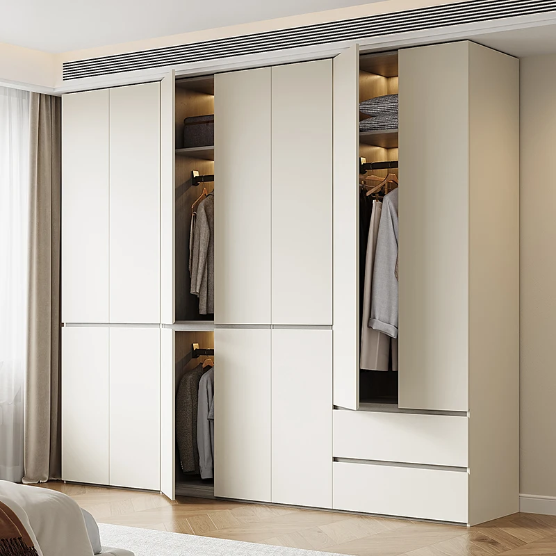 خزانة أثاث غرفة النوم، خزانة ملابس لغرفة النوم مع مرآة لحل غرفة النوم الكاملة #3