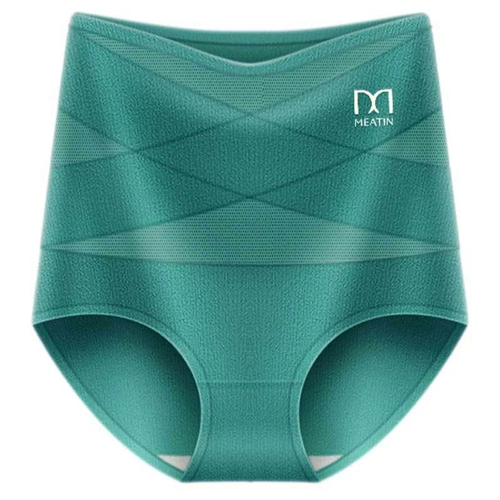 Faja Moldeadora Postparto de Cintura Alta, Talla Grande, Bragas de Algodón Sin Costuras, Ropa Interior Moldeadora, Reductora de Abdomen