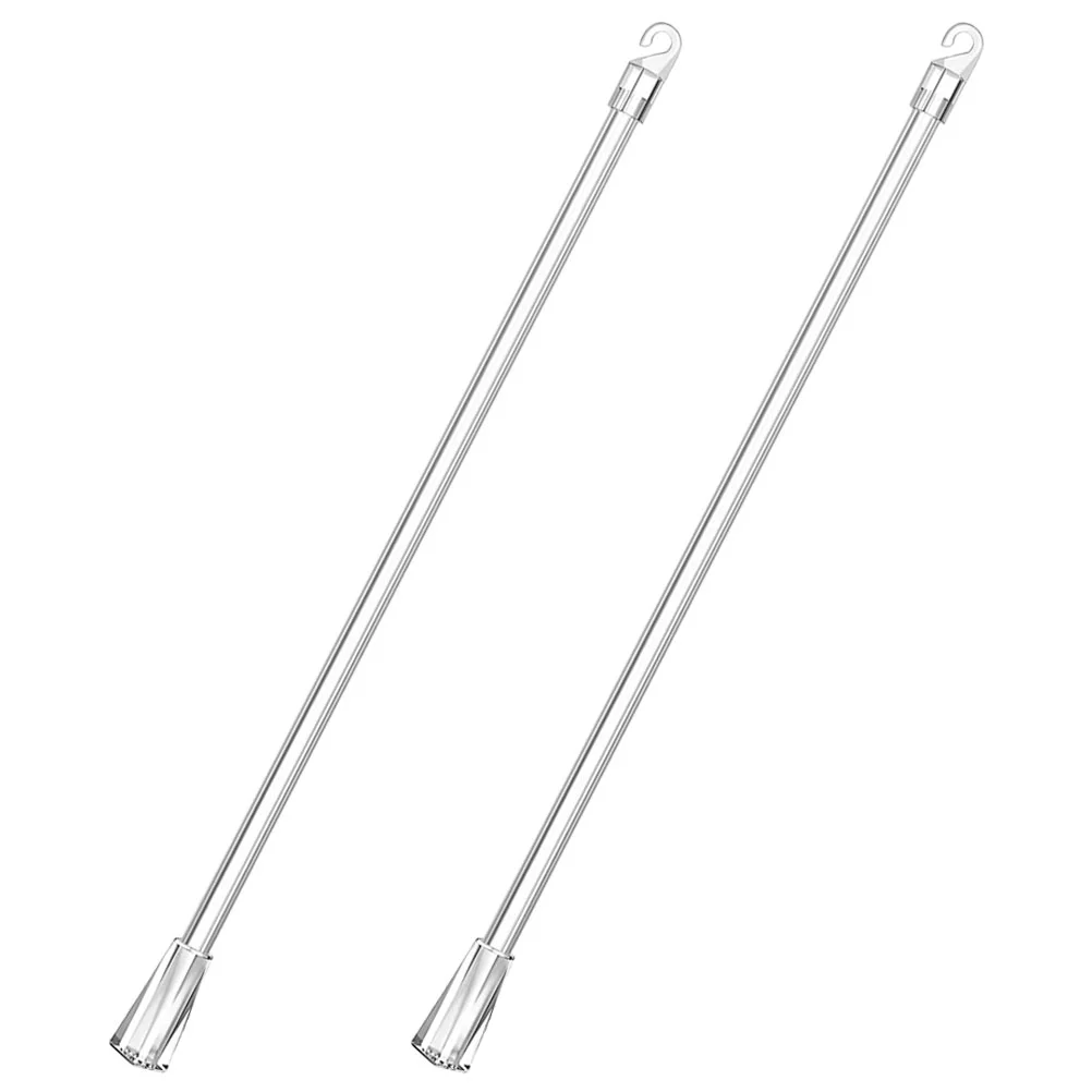 Cortina Rod Drapery Pull Rods, persianas De Alumínio, varinha De Substituição Cortinas Ganchos