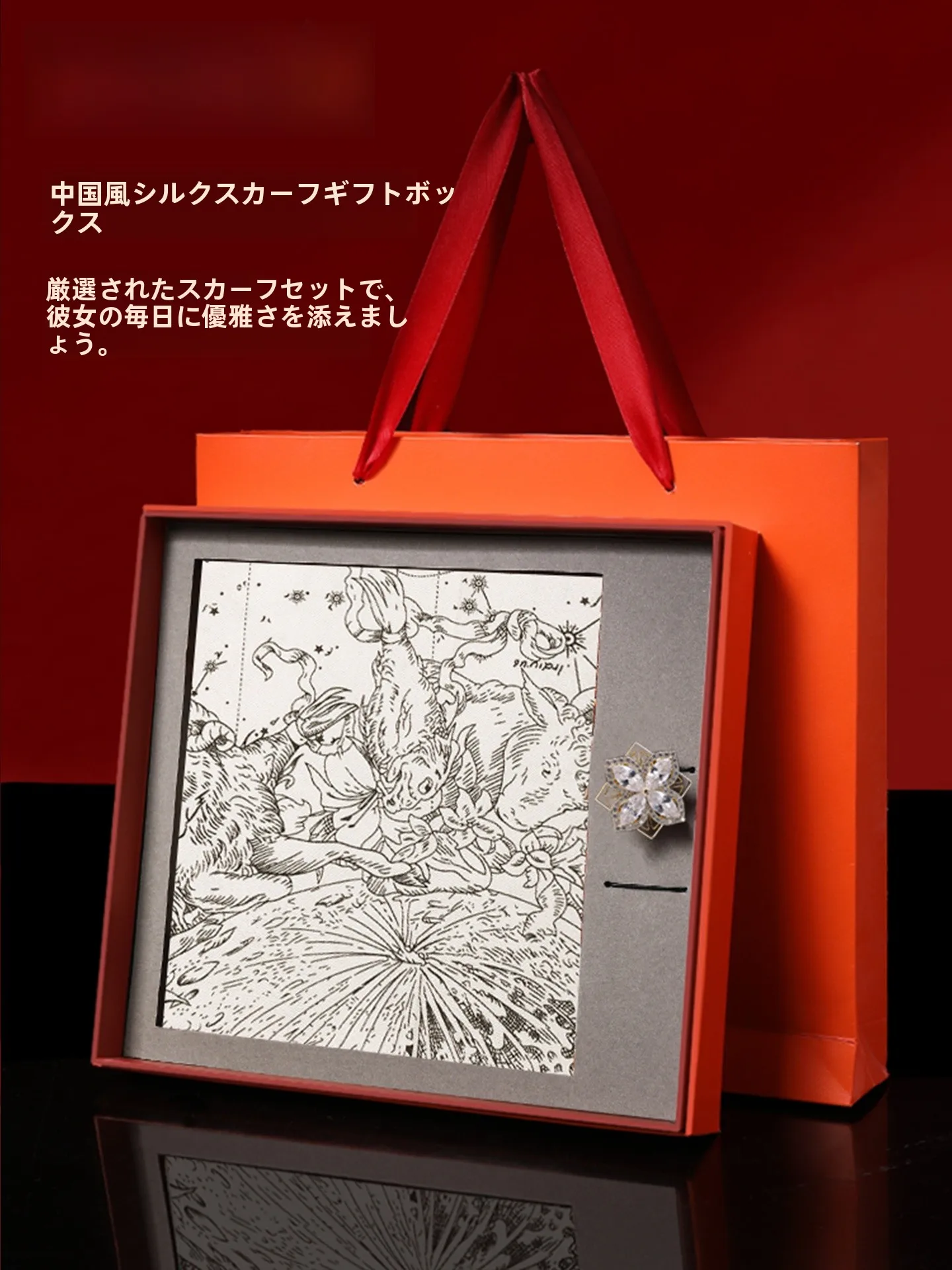 silk-scarf-women's-new-2026-small-square-netie-birthday-gift-mom-high-end-sensation-ne-protection-scarf-thin-model