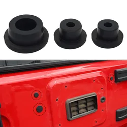 Car Chassis Floor Pan Drain Plug Round Spare Tire Delete Hole Plugs Protection Cover for Jeep Wrangler JK 2007-2018  Accessories