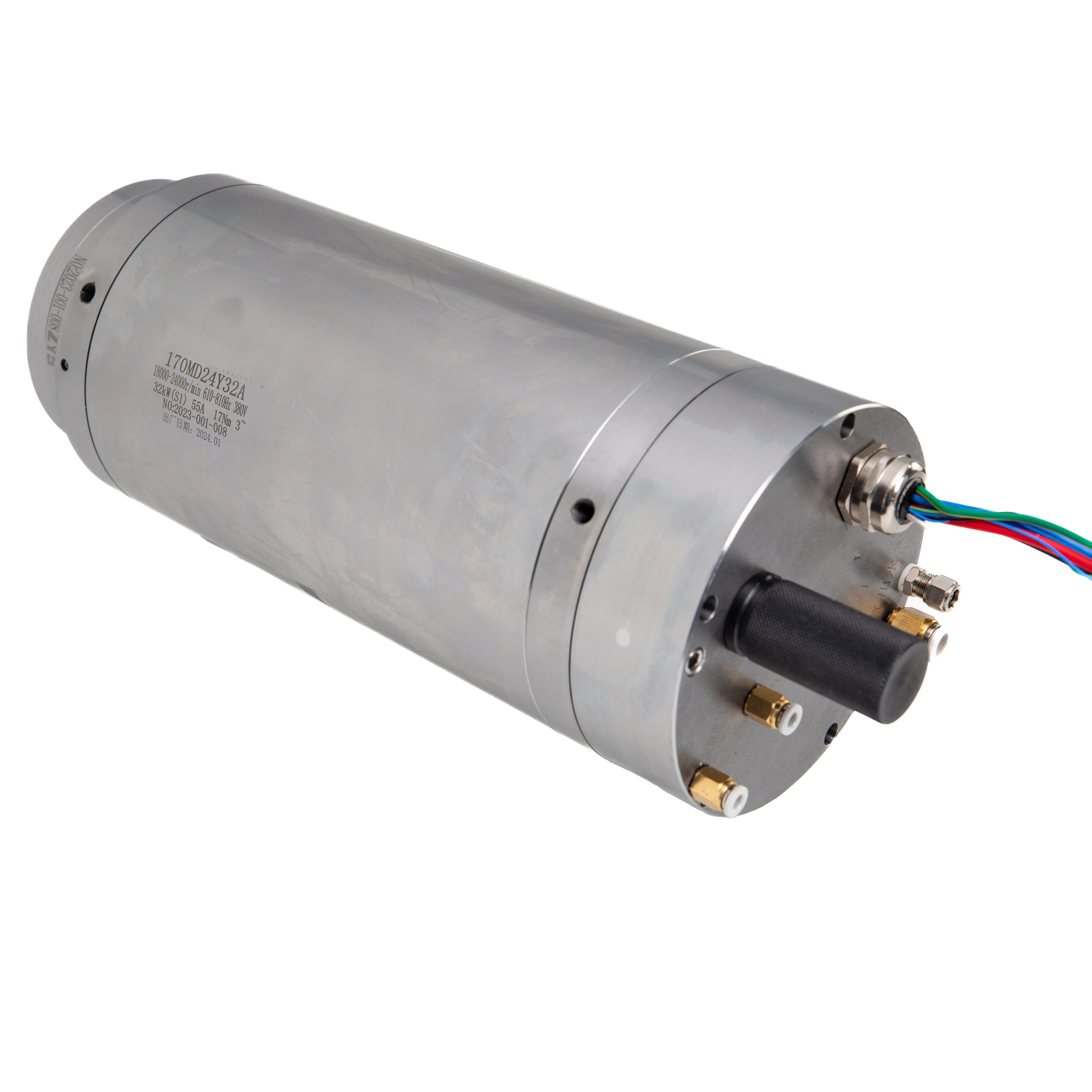 Oil-Air Lubricated High Precision Internal Grinding Spindle 90000RPM 100mm For Bearing Automotive Aerospace CNC Machine Center