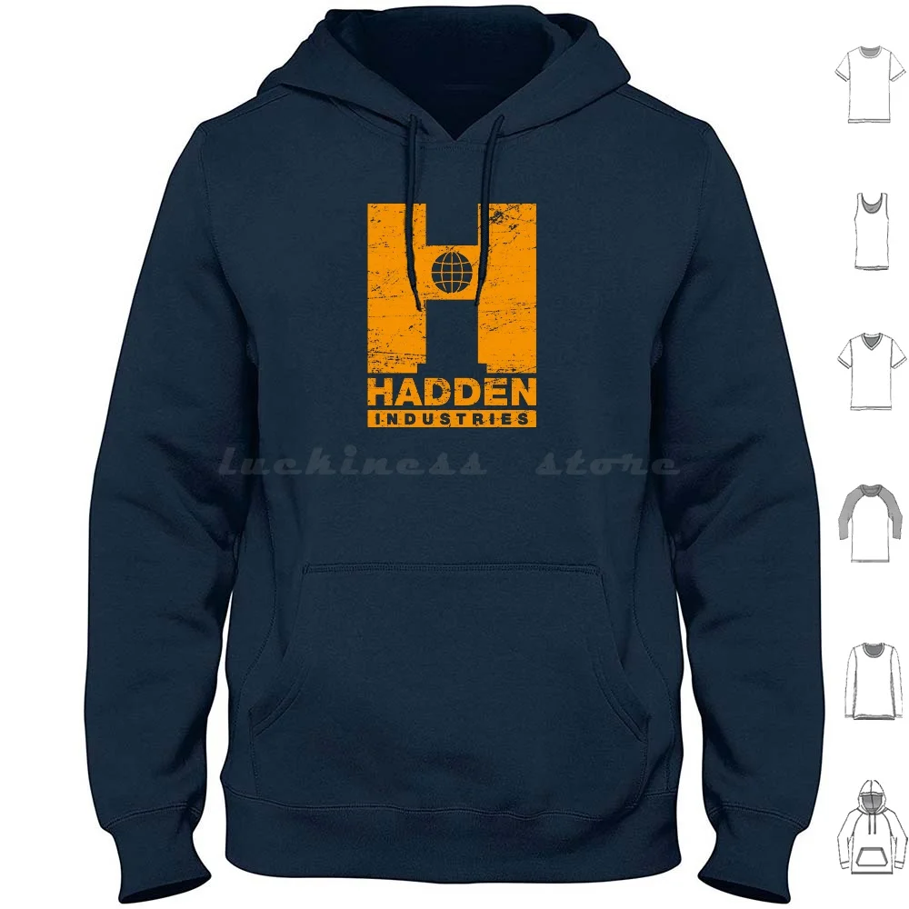 Hadden Industries ( Worn Look ) Hoodie Cotton Long Sleeve Classic Movies 90s Movies Science Fiction Scifi Film Sci Fi Movies