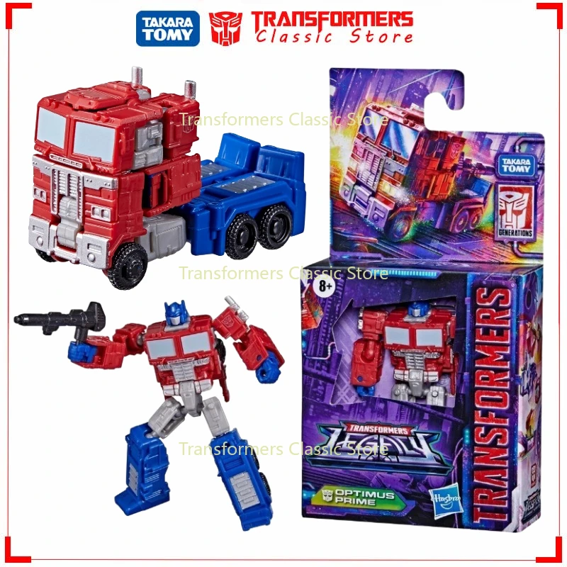 In Stock Classic Takara Tomy Transformers Toys Legacy Core 10CM Optimus Prime Cybertron Autobots Action Figures Collectible