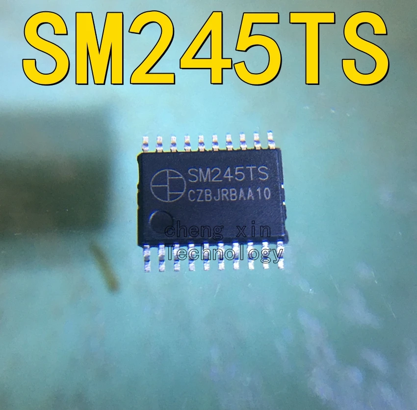 SM245TS 20 piezas 50 Uds serigrafía nueva y Original: SM245T SM245 TSSOP-20 búfer/conductores/transceptores 74 Chips lógicos de la serie