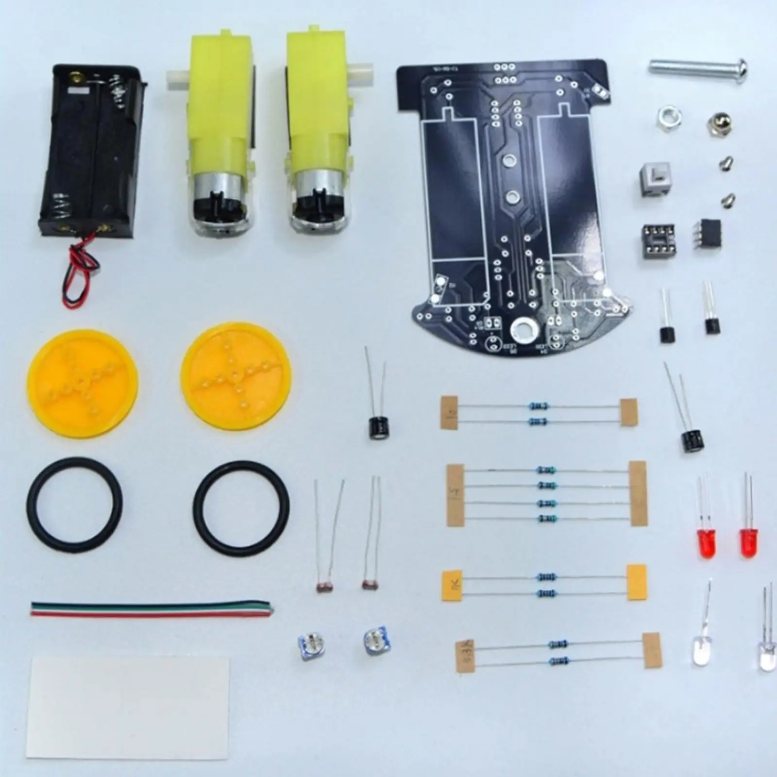 Line Following Car, Intelligent Assemble Kit Soldering, Following Robot