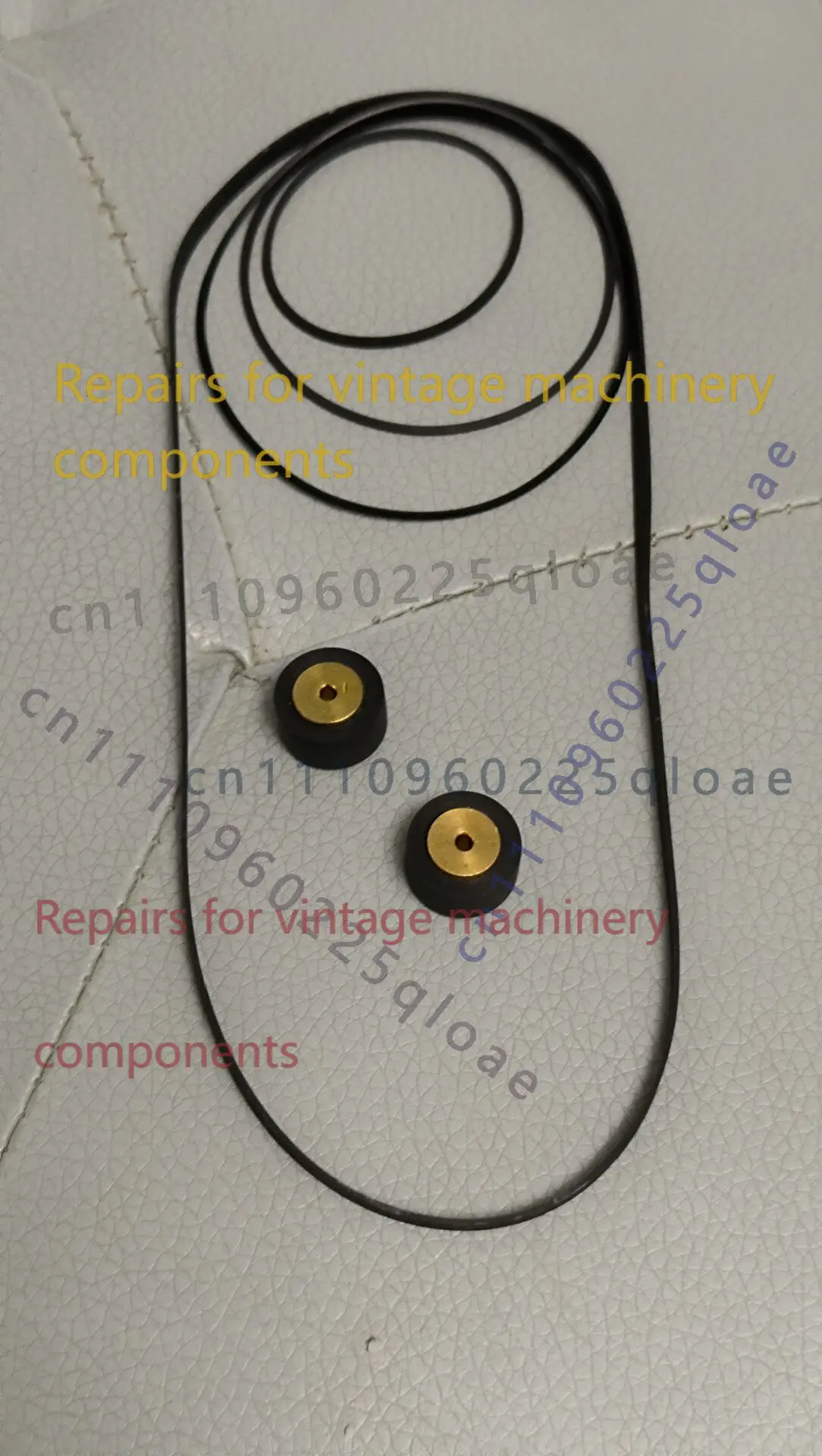 Kit de reparación de correa de transmisión y rodillo de presión para Technics RS-M258R, piezas de repuesto para reemplazo y reacondicionamiento de casete.