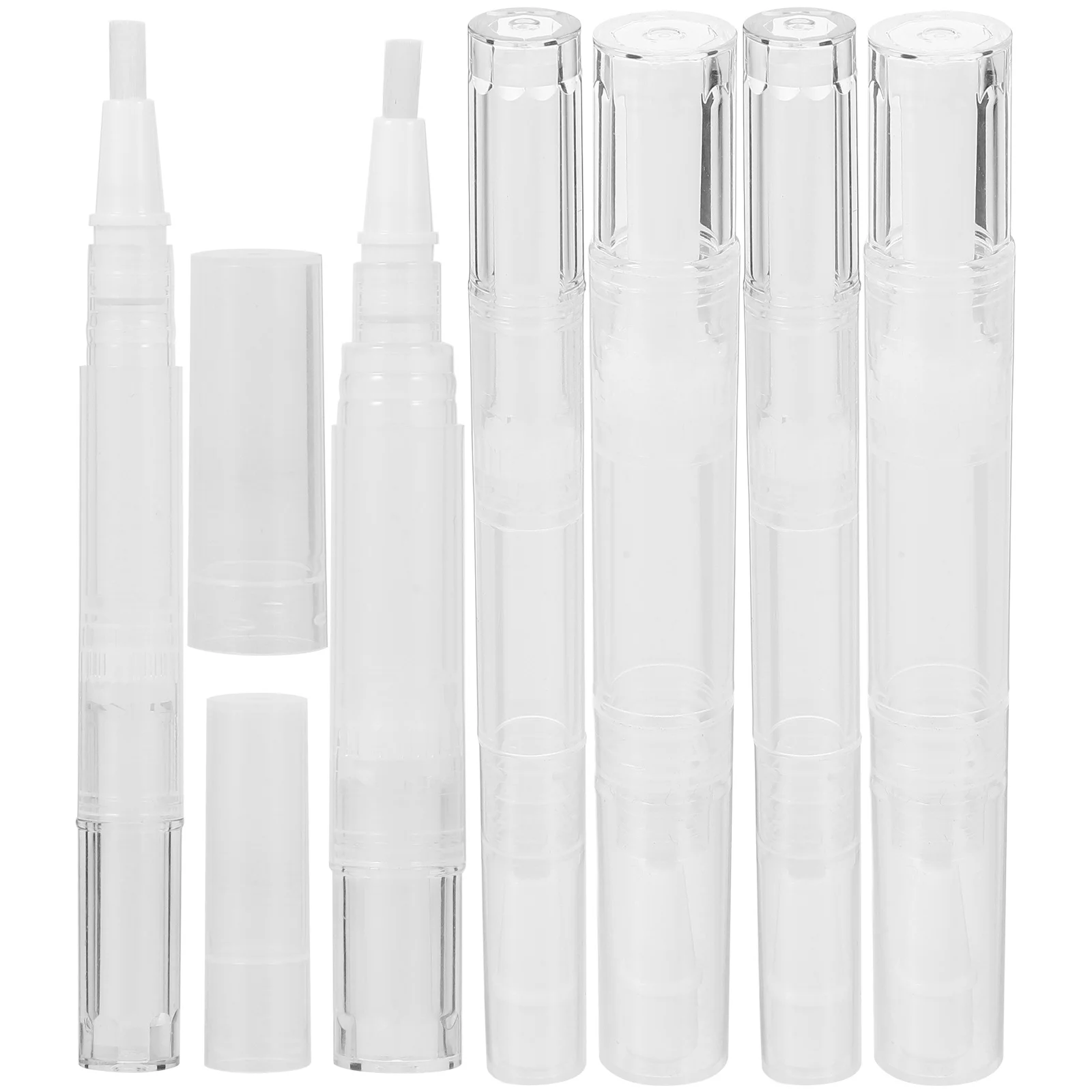 6 Stuks Lege Nagelolie Pennen Hervulbare Nagelriemolie Buizen Lipgloss Containers Compacte Nagel Pen Lipgloss Buizen Nagelriem pen