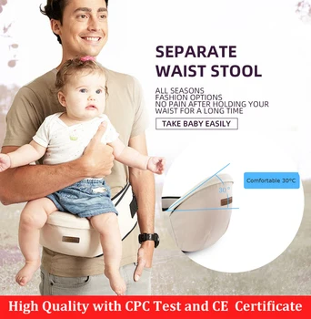 High Quality Baby Carrier Waist Stool Walkers Baby Sling Hold Waist Belt Backpack Hipseat…