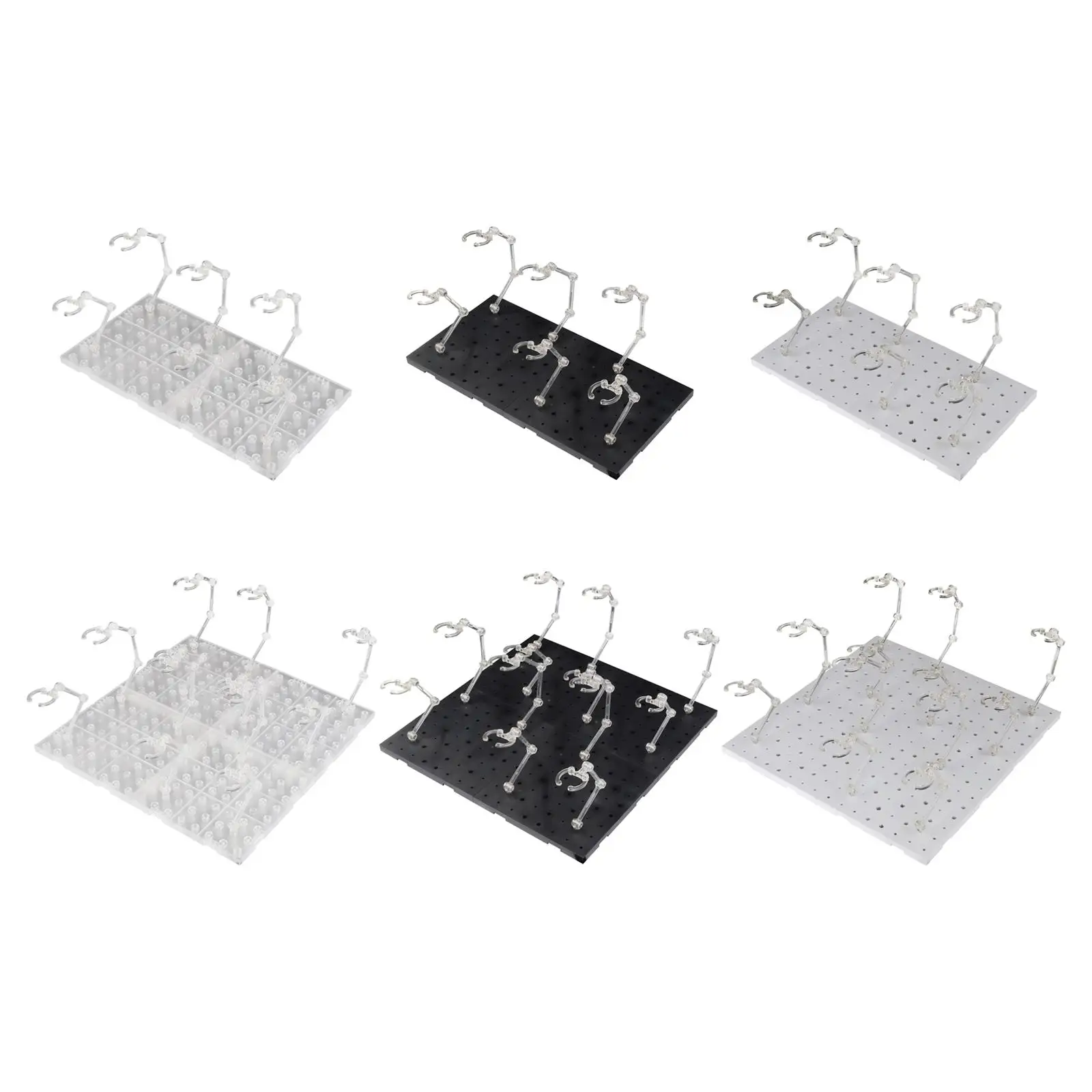 Plastic Hobby Action Base Display Stand Support for Figures Toys