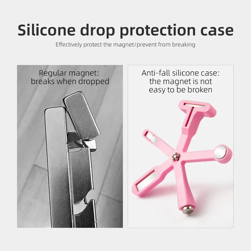 6 in 1多機能キャットアイネイルマグネットスティッククロスマグネットボード（キャットアイUVジェルネイルツール、シャイニーネイルアートデカールツール用）