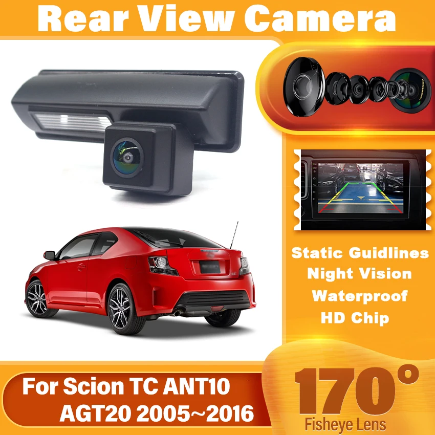 Rear View Camera For Scion TC ANT10 AGT20 2005 2006 2007 2008 2009 2010 2011 2012 2013 2014 2015 2016 Night Vision Backup Camera