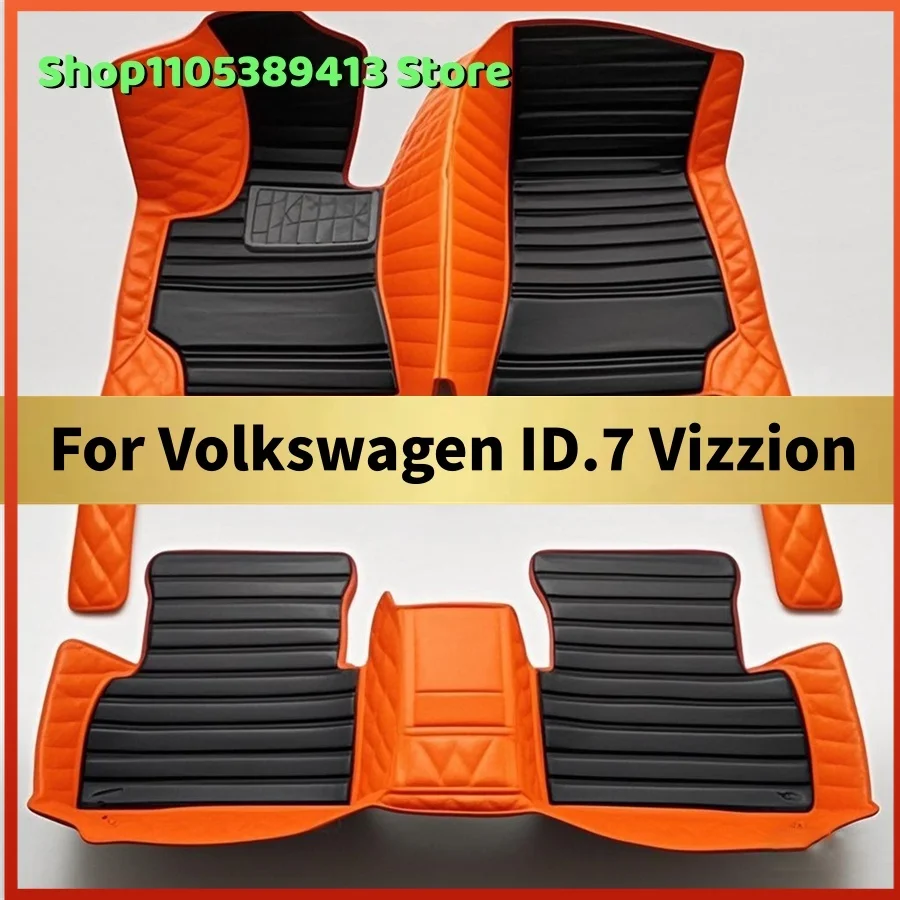 

Custom Car Floor Mats For Volkswagen ID.7 Vizzion 2023 2024 2025 2026 2027 2028 Car Mat Accessories Mats Carpets Auto