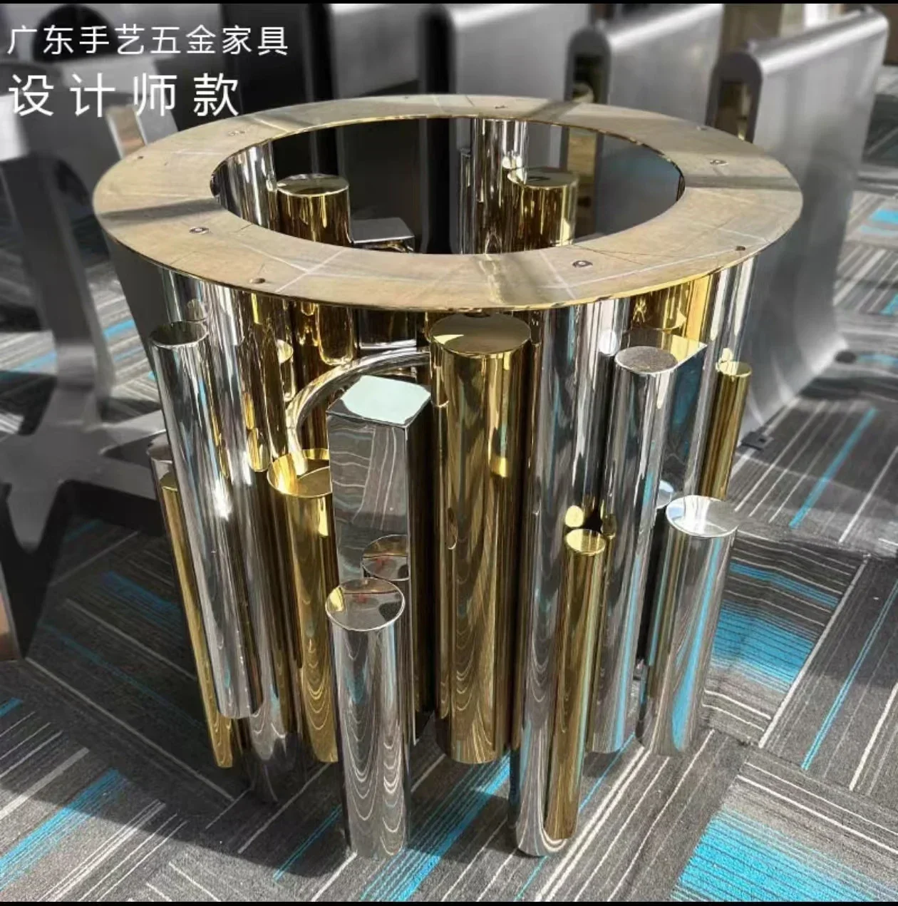 

Ножки стола из нержавеющей стали, опоры для ножек стола в художественном стиле