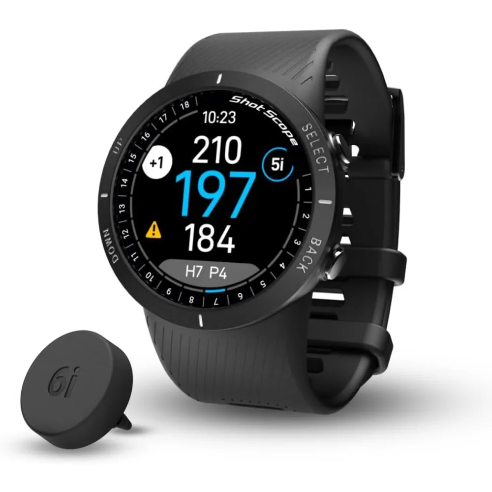 V5 GPS Golf Watch with Automatic Shot Tracking 36000 Preloaded Courses No Subscription