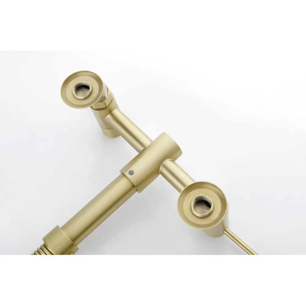 3 Functions Wall Mounted Bridge Kitchen Faucet