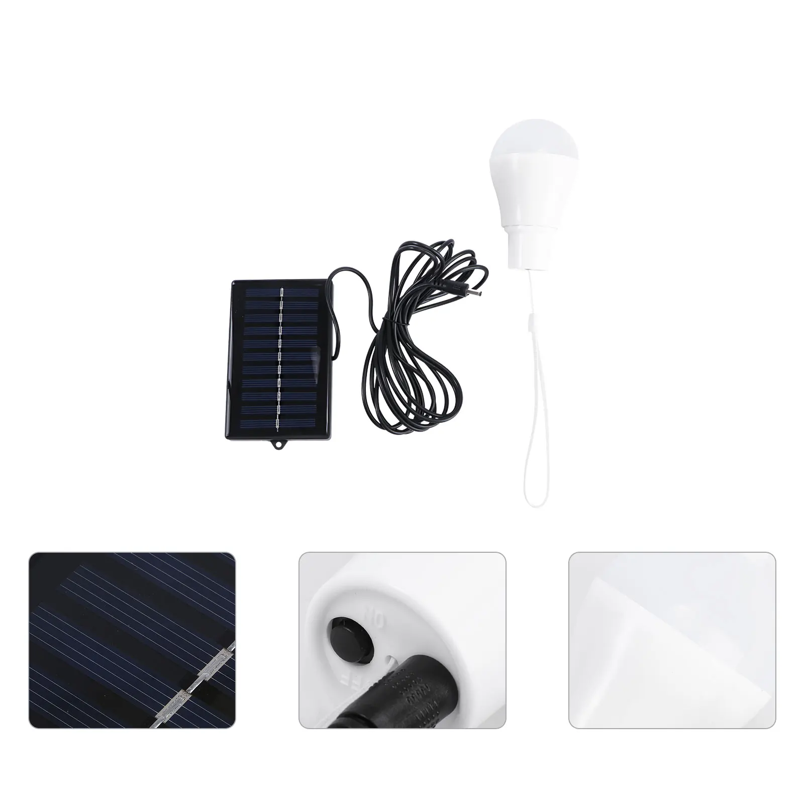 

3W Charging Emergency Light Bulb Solar Powered Lamp for Tent Indoor Outdoor Camping Led Lights High Brightness Stable