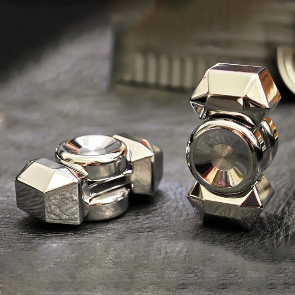 バナナエイプ EDC キングコング フィジェットスピナー ステンレス製 大人向けフィジェットトイ 二枚刃フィジェットスピナー