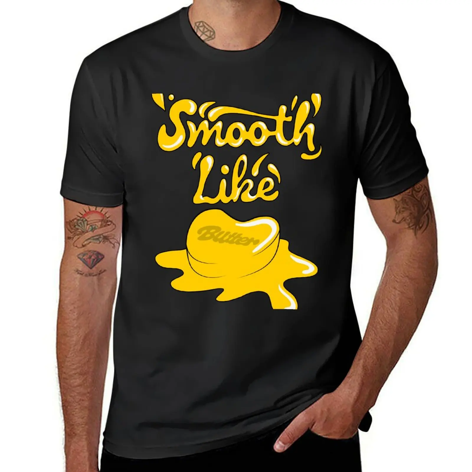 Smooth Like Butter T-Shirt kawaii clothes hippie clothes mens graphic t-shirts funny