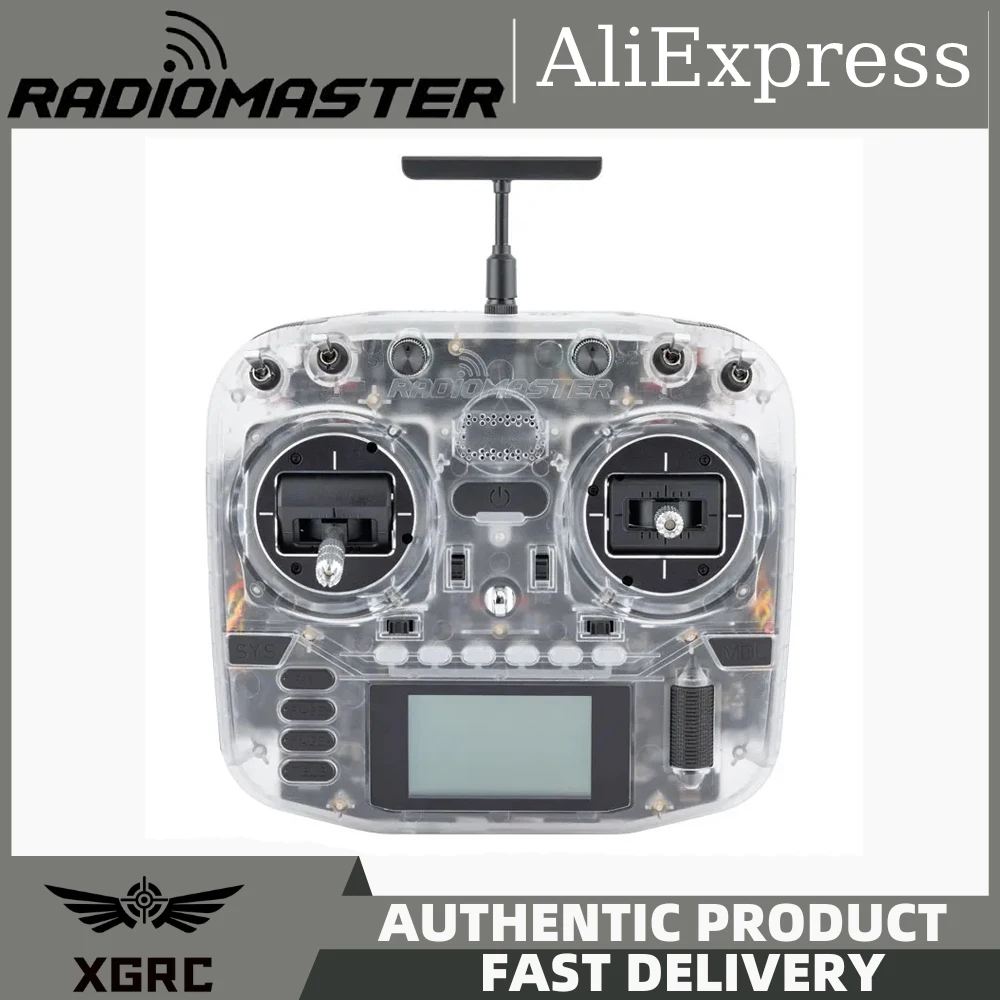 

Новый прозрачный пульт дистанционного управления RadioMaster Boxer ExpressLRS 2,4G 16ch Hall Gimbal Transmitter