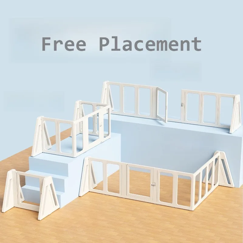 سياج كلب شفاف داخلي جرو الكلاب حاجز الأسوار كلاب أليفة هريرة القضبان روضة اكسسوارات بوابة الطفل الحيوانات الأليفة باب الضميمة #5